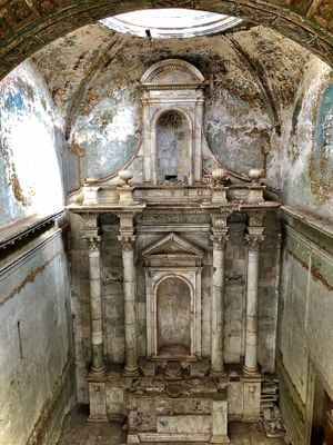 산호세데그라시아의 버려진 아시엔다(hacienda)