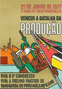 FRELIMO 제3차 당대회 포스터 (1977)