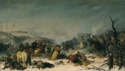 페터 폰 헤스(Peter von Hess)가 그린 로스빈카 계곡 전투