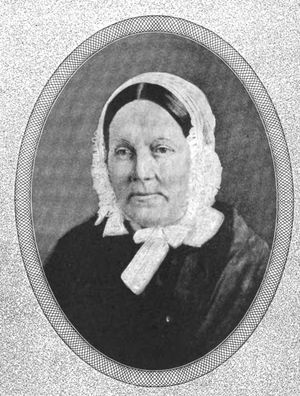 마크 베이커의 두 번째 부인인 엘리자베스 패터슨 던컨 베이커