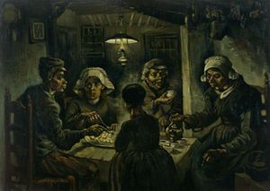 빈센트 반 고흐(Vincent van Gogh), 감자 먹는 사람들(The Potato Eaters)