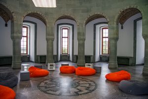 베벨스부르크 성에 설치된 모자이크