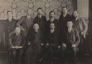 1921년경 독일 공산당(KPD) 라이히스타크 의원들.