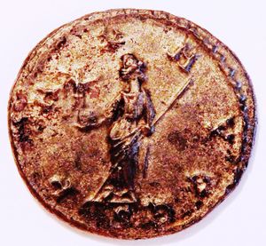 안토니니아누스 뒷면에 새겨진 팍스, 막시미아누스 황제