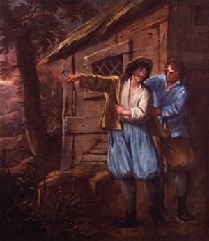 탈출을 위해 변장하는 찰스 2세