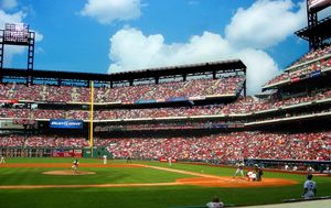 미국 프로 스포츠에서 가장 오래된 동일 명칭, 동일 도시 프랜차이즈인 필라델피아 필리스의 홈구장인 펜실베이니아주 사우스 필라델피아의 시티즌스 뱅크 파크