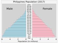 필리핀의 인구 피라미드