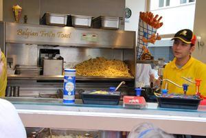 벨기에 감자튀김 가게