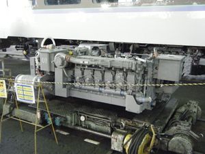 기동차용 SA6D125H형 엔진(JR홋카이도(北海道旅客鉄道) N-DMF11HZB형)