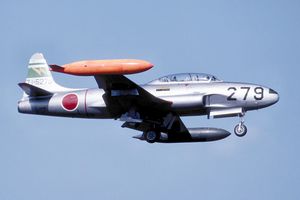 일본 항공자위대 록히드 T-33 훈련기