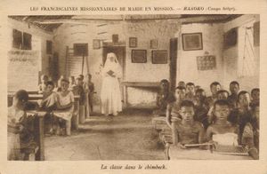 마리아 수녀회 프란치스칸에 의한 교육 (약 1930년)