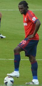 2012년 웨스트 브롬위치 알비온에서 뛰는 루카쿠