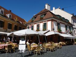 에거의 한 식당