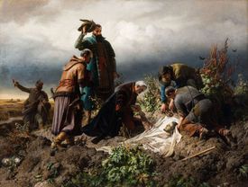 러요시 2세 국왕의 시신 발견