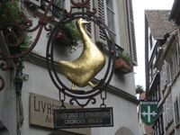 스트라스부르 푸아그라 가공장 간판