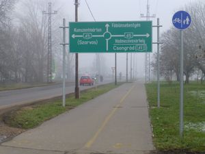 센테스 부근의 45번 국도