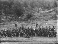 1900년경 서부 불가리아 지역의 간체프 분견대 소속 불가리아 민병대원들