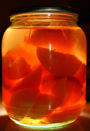 불가리아식 복숭아 콤포트