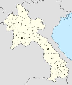 라오스의 주와 특별시