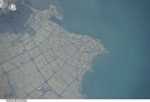 쿠웨이트시티 항공사진