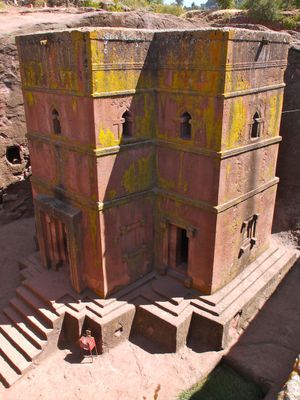 랄리벨라 성 게오르기우스 교회는 게브레 메스켈 랄리벨라 왕(게브레 메스켈 랄리벨라) 재위 기간에 건설되었다.