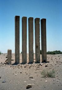 마리브의 태양 신전 유적. 기원전 8세기에 건설되어 1,000년 동안 존재했다.