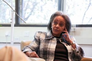 2016년 나이로비에서의 인터뷰 중인 사흘레워크