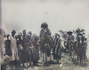 오요의 알라아핀(1910년경), 컬러 처리