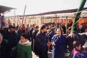 2007년 두샨베의 바자르