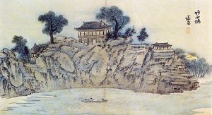 겸재 정선이 그린 죽서루