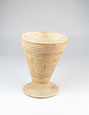 전통 투치족 바구니