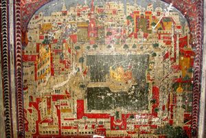 암리차르의 항공 파노라마 그림, 1850년대~1890년대경