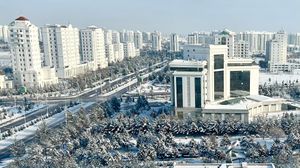 눈 내리는 아슈하바트