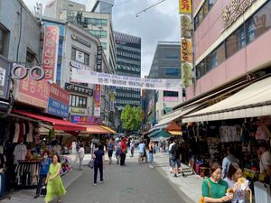 시장 내 상점가