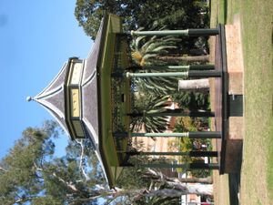 프린스 알프레드 광장(Prince Alfred Square)의 빅토리아 시대 정자