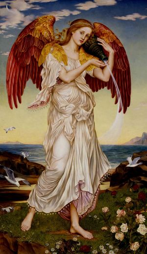 에블린 드 모건(Evelyn De Morgan)의 Eos(1895)