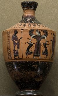 아르테미스 포트니아 테론, 기원전 560~550년경