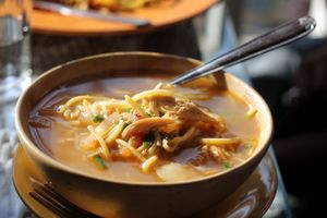 툭바 한 그릇