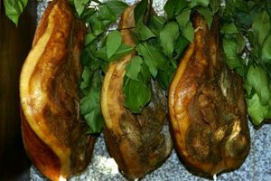 샤베스의 프레순투, 숙성 프로슈토