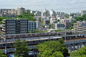 다마 뉴타운을 달리는 게이오선과 오다큐선