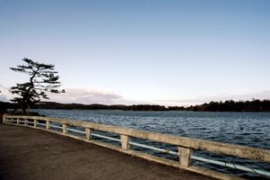 도키와 공원(Tokiwa Park)의 다리