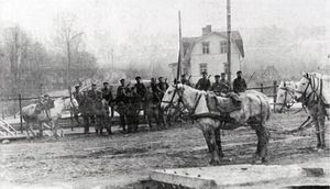 1918년 레파베아라(Leppävaara)의 독일군