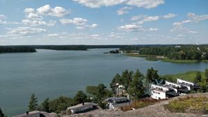 소우카의 카사부오리 언덕에서 바라본 풍경