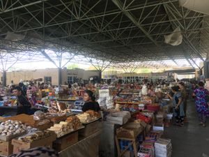 우즈베키스탄 나보이 나보이 중앙시장