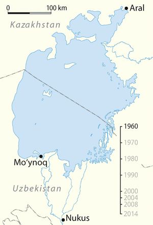 보즈로즈데니야섬의 성장과 소멸 연표