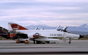 미국 공군 테스트 파일럿 학교에서 사용하는 NF-4E