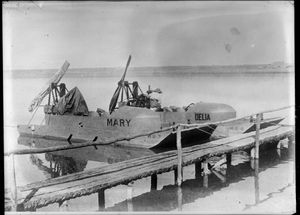 1918년 메소포타미아의 영국군 초기 에어보트