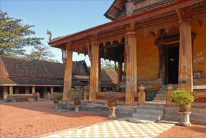 왓 시사켓(Wat Si Saket), 비엔티안(Vientiane). 아누봉 왕이 1824년에 완공했다.