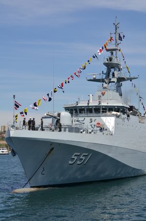 태국 해상 순찰선 HTMS 크라비