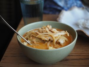 핀란드의 소고기 마사만 커리